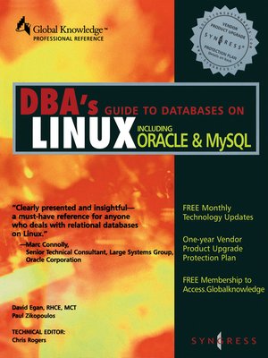 cover image of DBAs Guide to Databases Under Linux